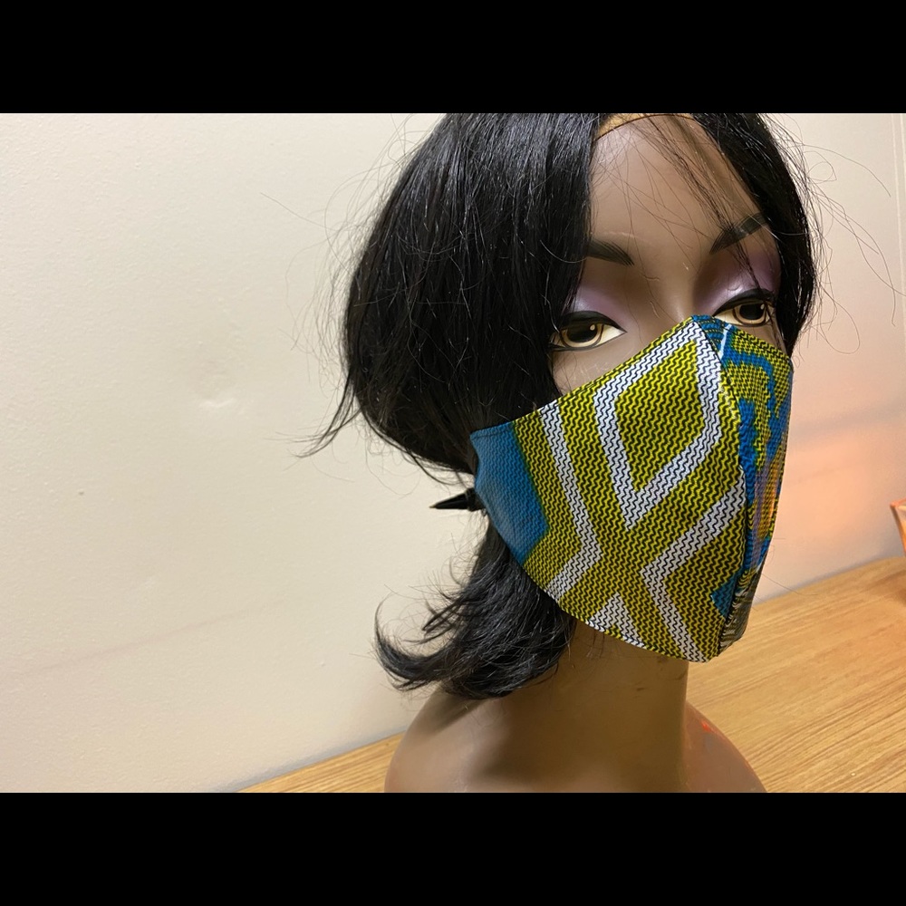 African face mask.